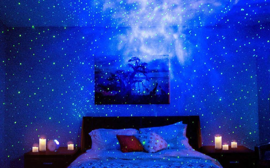 Спальня ночное небо