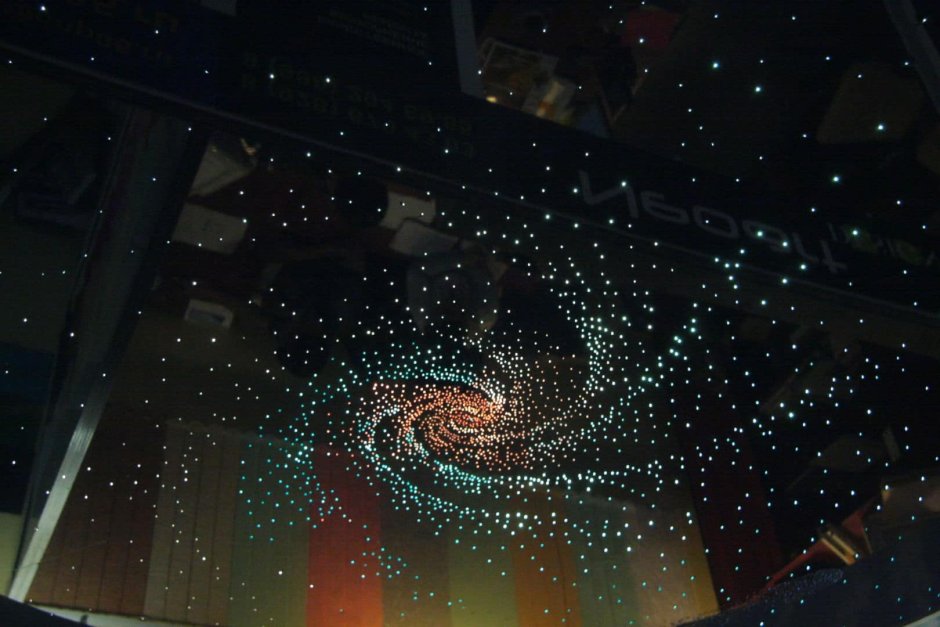 Потолок звездное небо мозаика