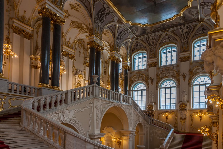 Saint Petersburg Hermitage inside