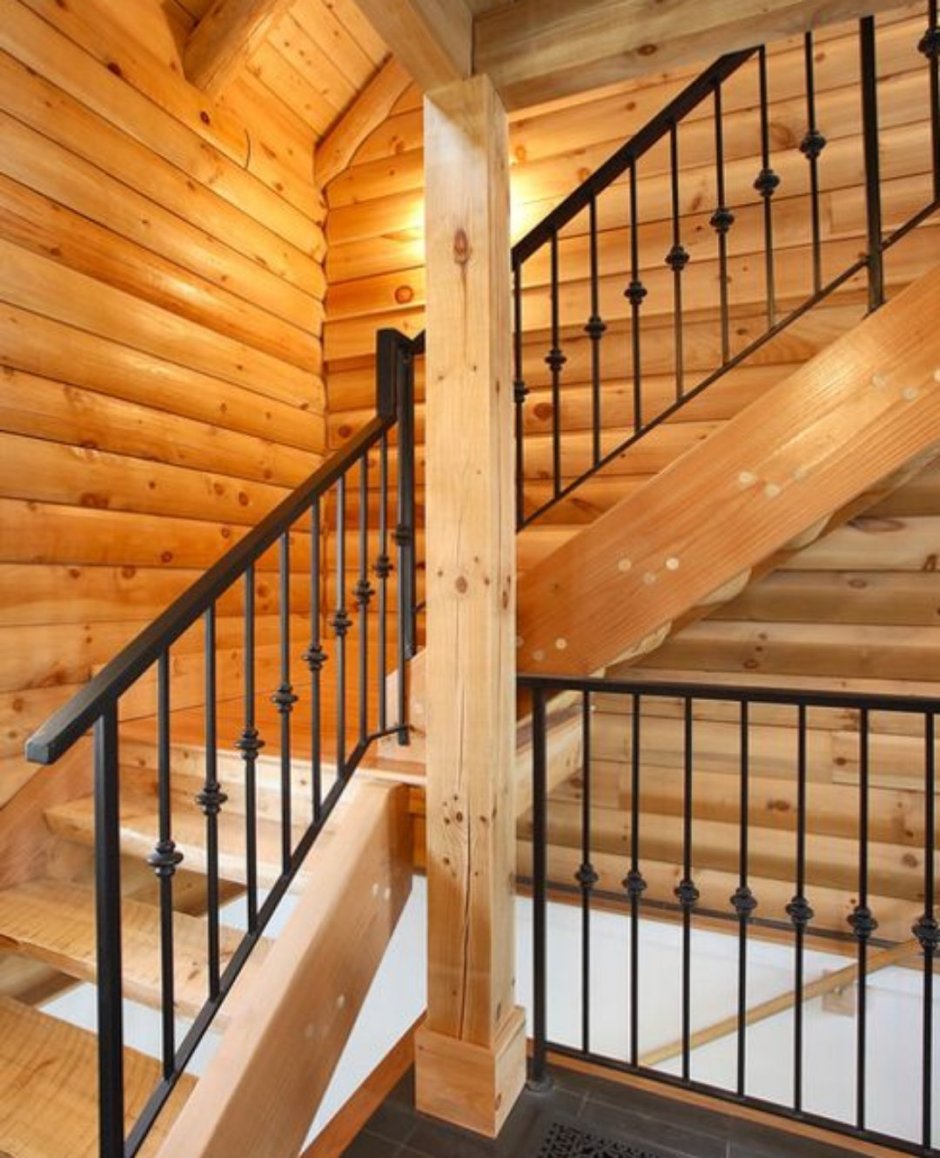 Лестница в финском доме