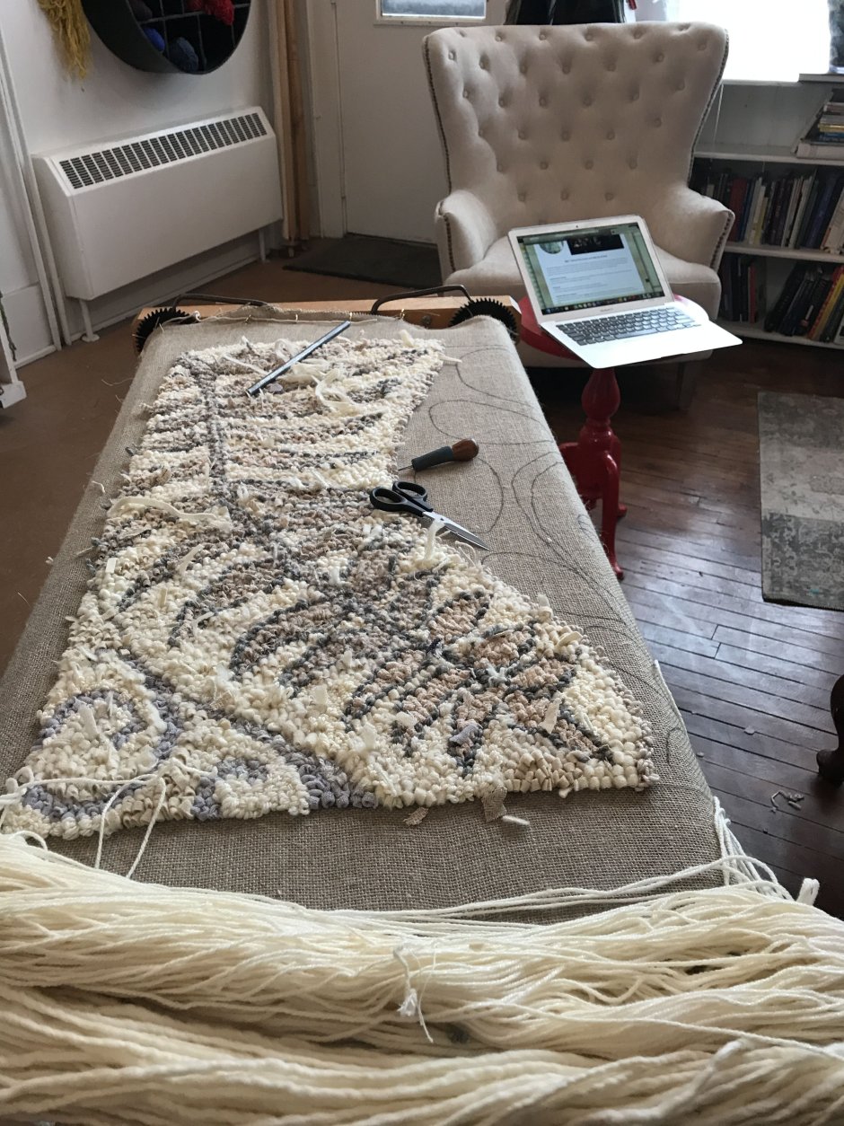 Ковер в ковровой технике