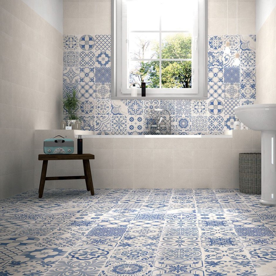 Плитка Newcon Vitra фартук пэчворк