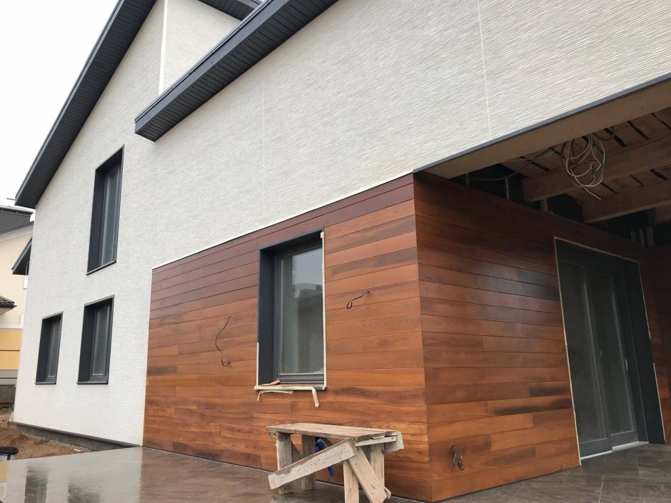 Шале планкен лиственница