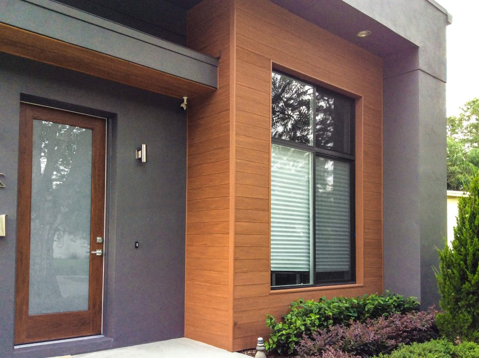 Термодревесина для фасада