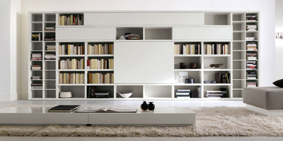 Книжный шкаф в современном стиле