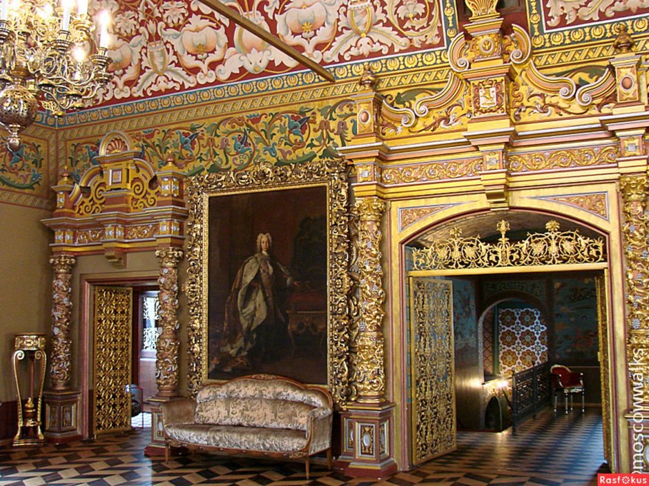 Юсуповский дворец музейный коридор