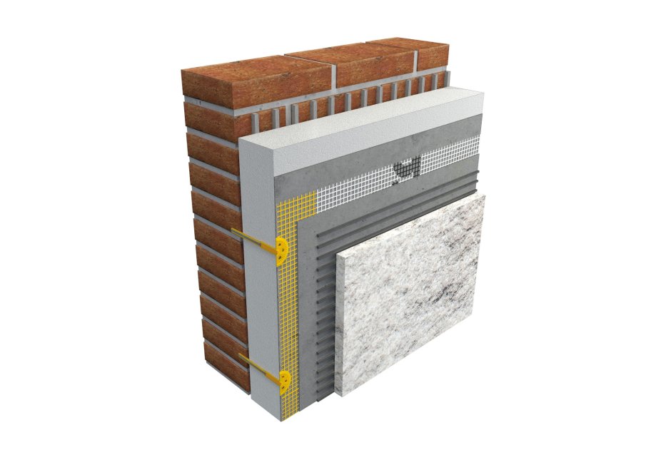 Утеплитель для мокрого фасада Rockwool