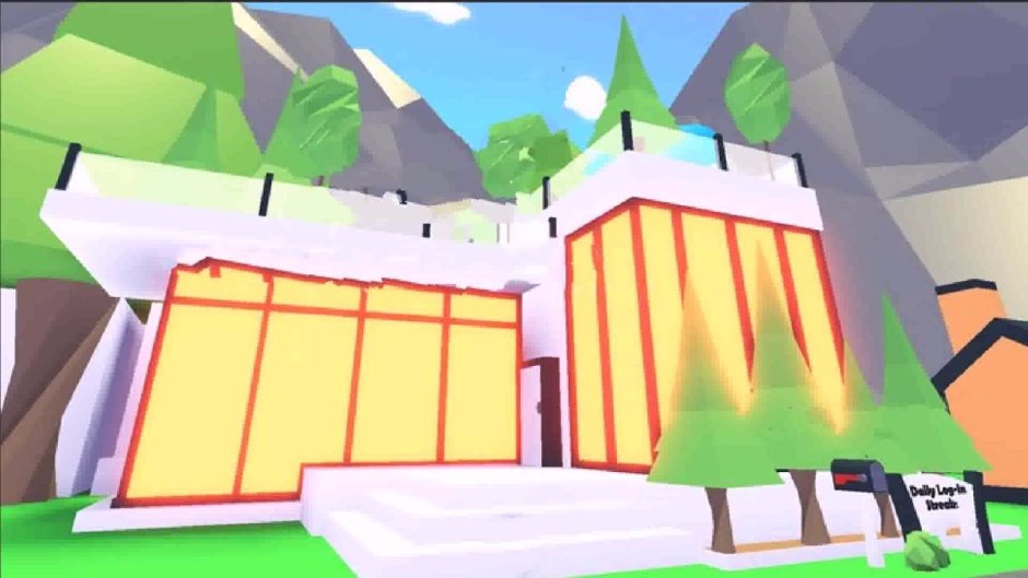 Дом в адопт ми Party House