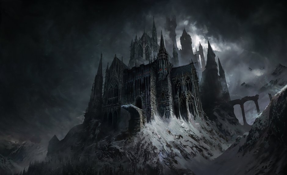 Dark Souls концепт арт локации