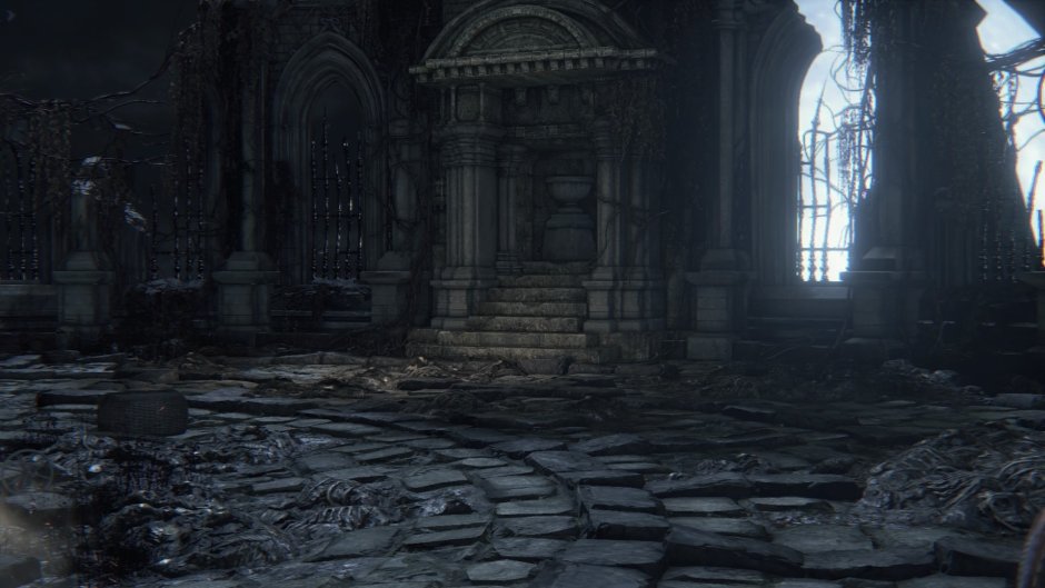 Bloodborne замок Кейнхерст концепт арт