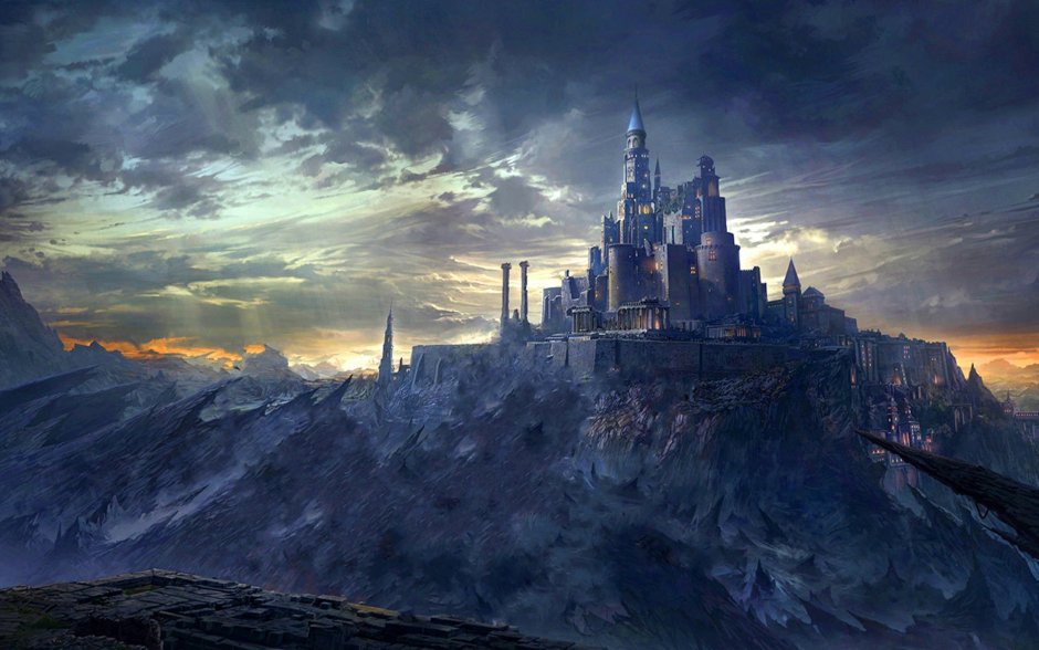 Готический замок Bloodborne