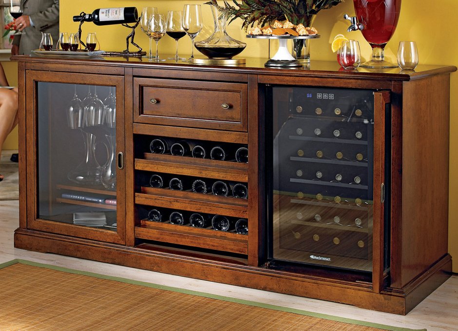 Винный шкаф Oak Wine Cabinet 60ga-t