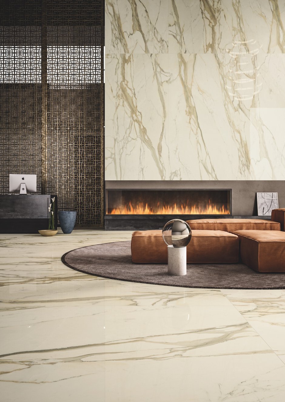 Fiandre Marmi maximum Calacatta Elite