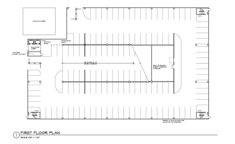 Underground parking Plan