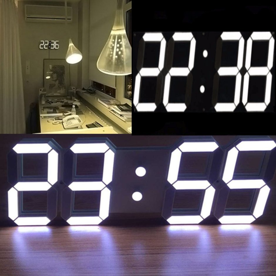 Часы настенные светящиеся в темноте