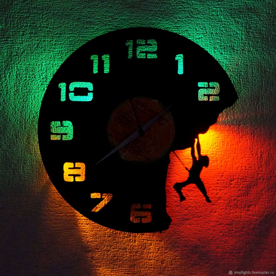 Часы настенные Digital led Clock