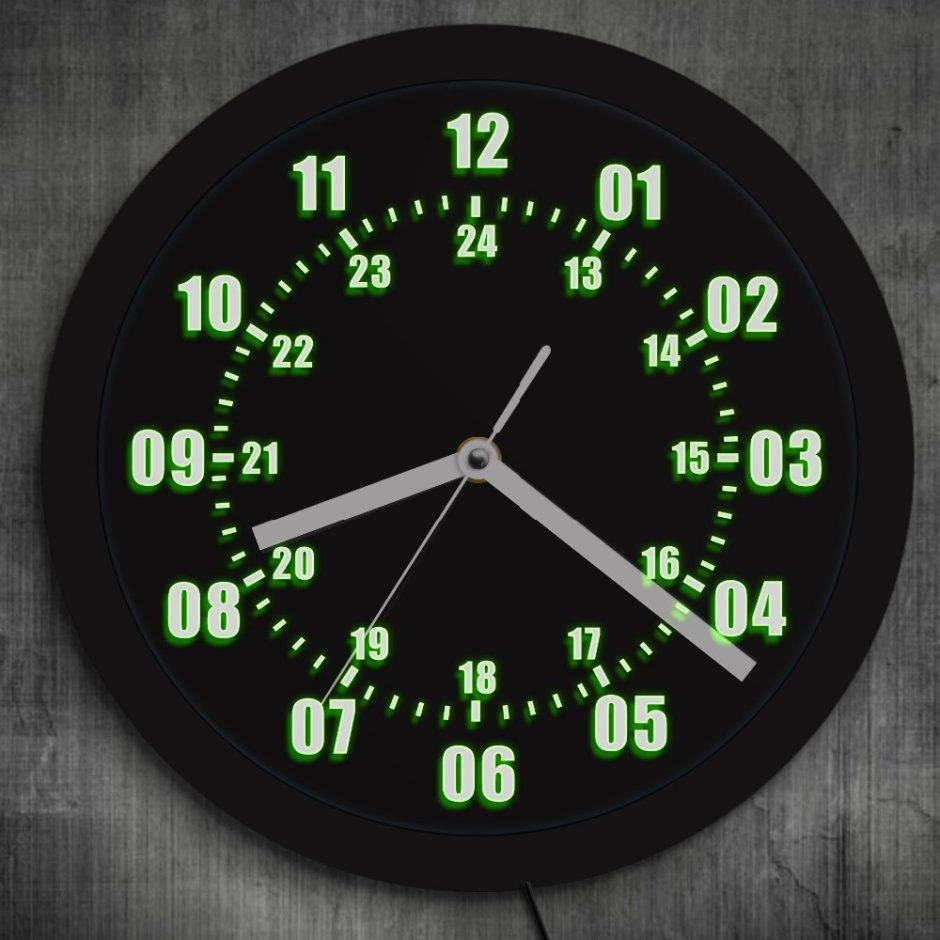 Часы настенные Digital led Clock