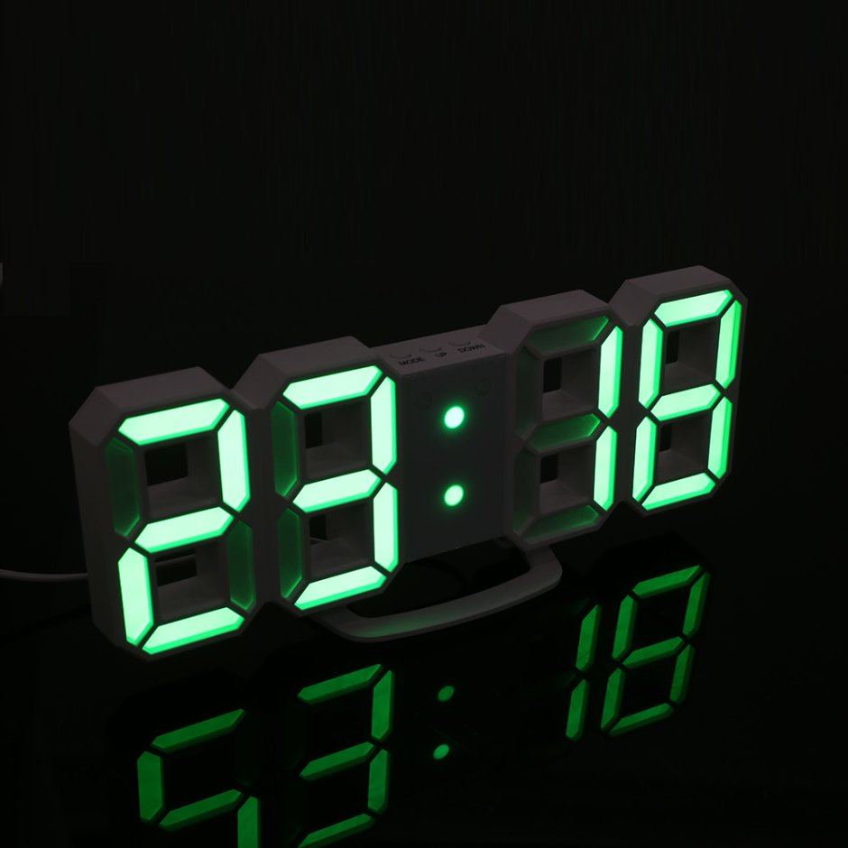 Часы настенные Digital led Clock