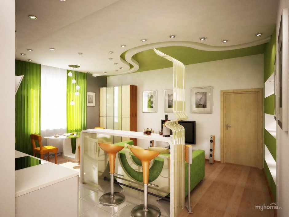 Небольшая квартира студия