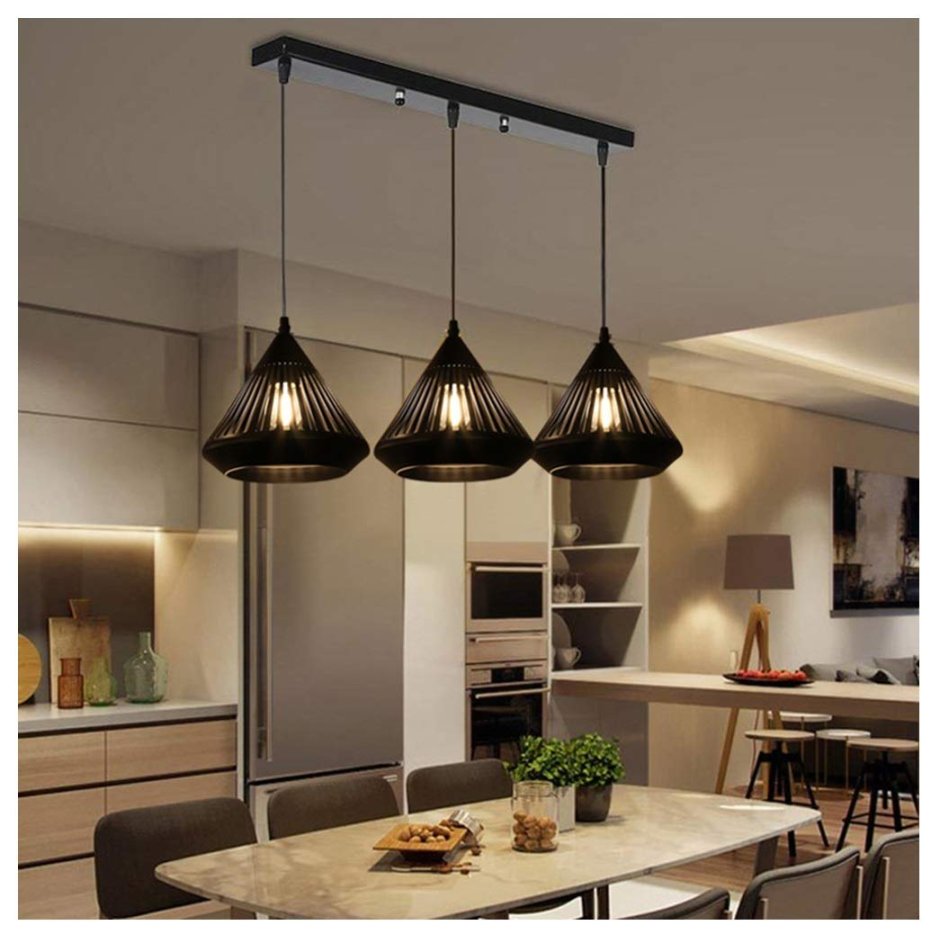 Tram Modern Linear Pendant Light светильник