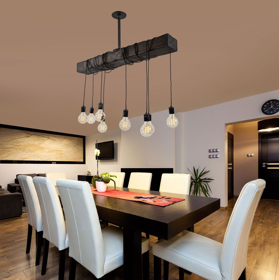Подвесной светильник в стиле Минимализм для кухни над столом