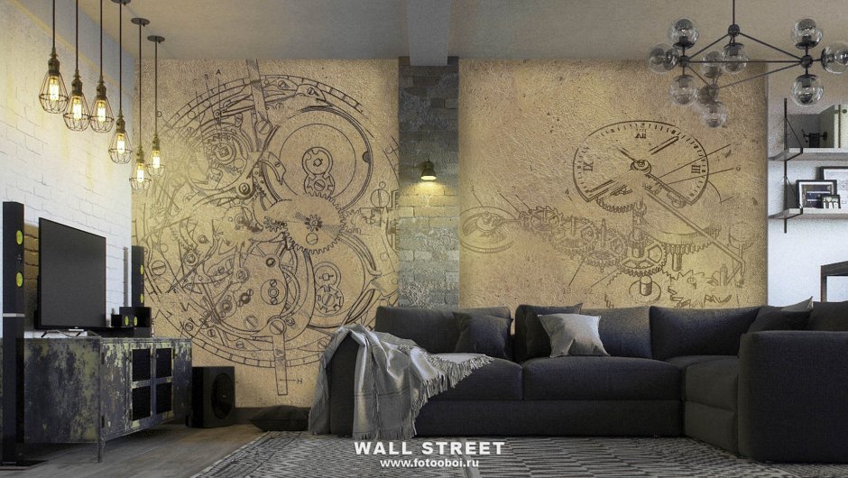 Дизайнерские обои Wall Street