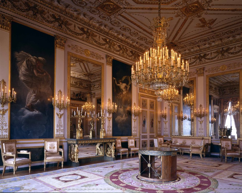 Елисейский дворец Франция интерьеры