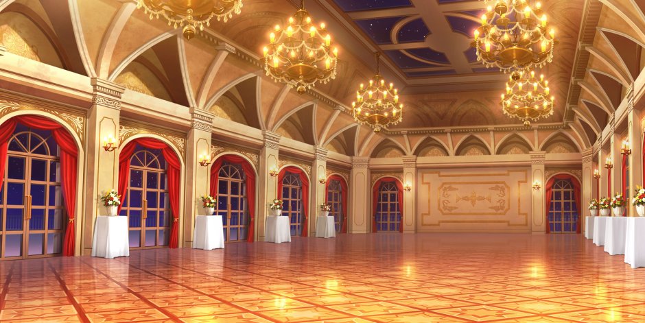 Бальный зал дворца Меньшиков