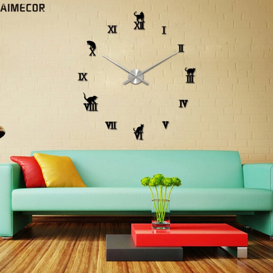 3d часы DIY zn0018