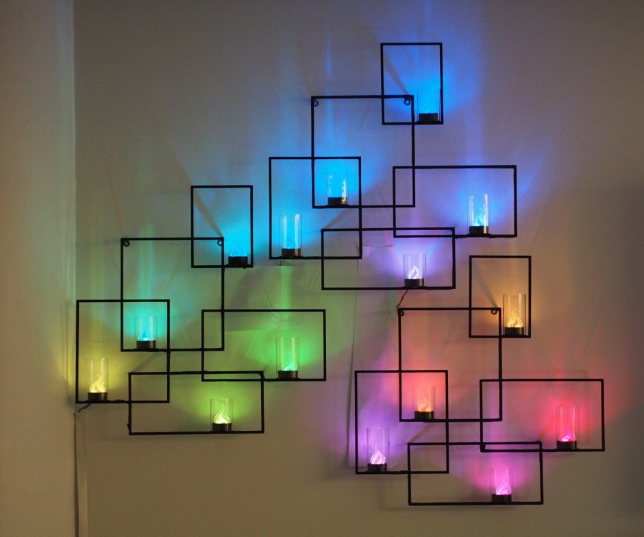 Необычные светильники на стену