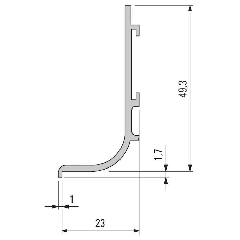 Мебельная ручка gola Balance rp050sc.1/000/4100