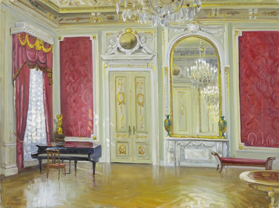 Строгановский дворец танцевальный зал