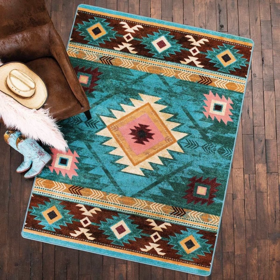 Aztec indian Rug