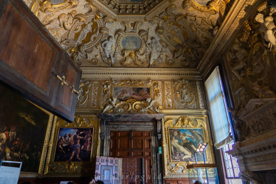Венеция зала дель Маджор Консильо.