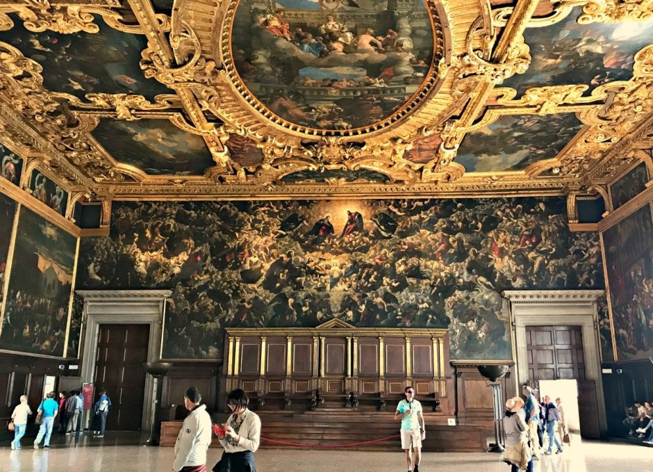 Кифер в Венеции дворец дожей