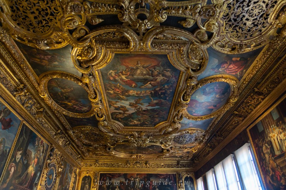 Дворец дожей в Венеции интерьеры