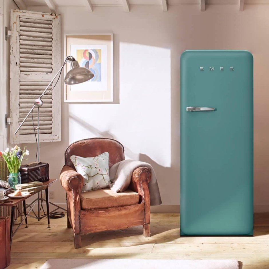 Холодильник Smeg fab50lcrb