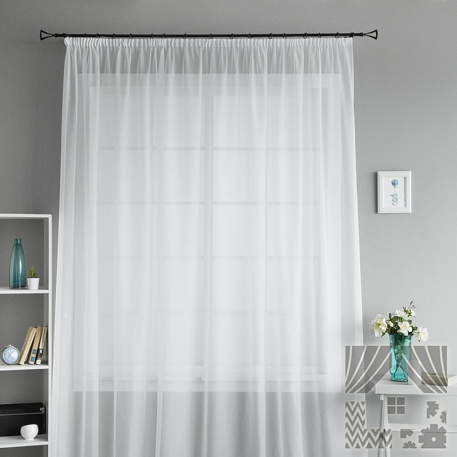 Тюль Tulle вуаль белая 400х270