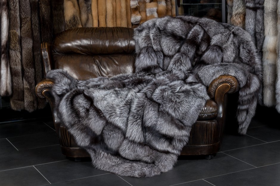 Мех чернобурки Saga furs