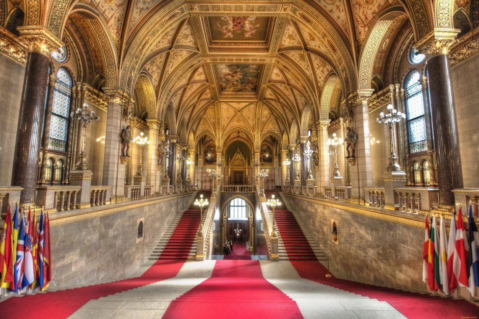 Вестминстерский дворец внутри