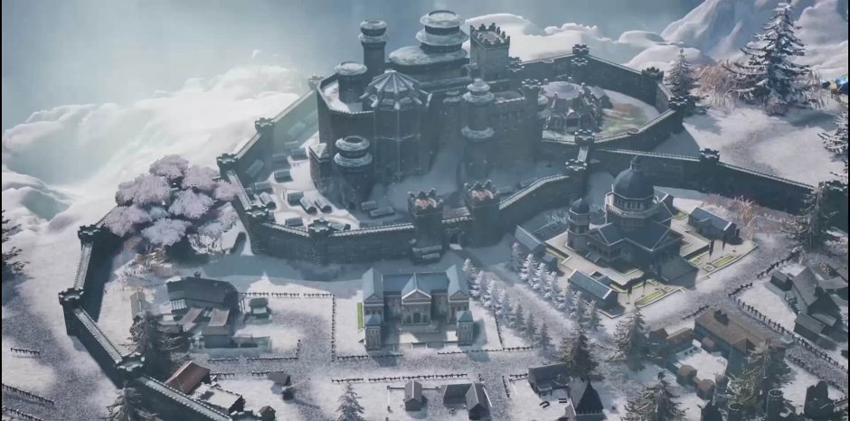 Великий чертог Винтерфелл