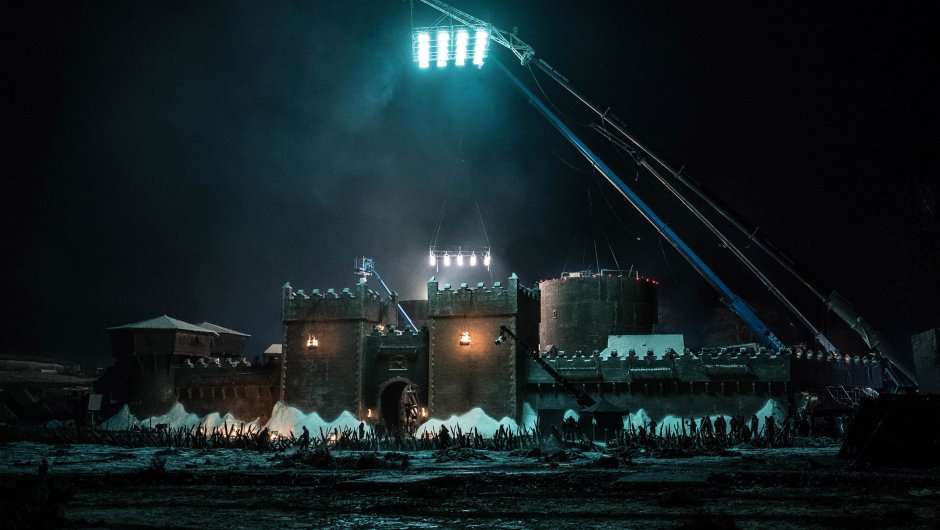 Замок в 3д Макс