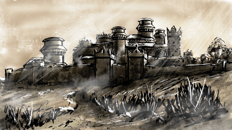 Винтерфелл диорама