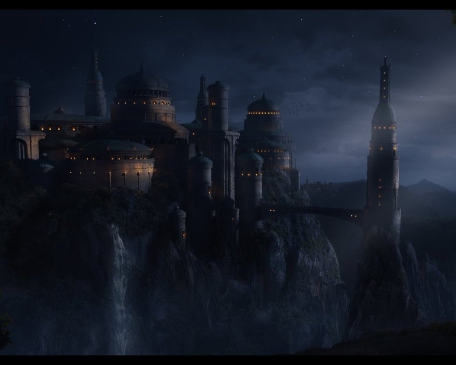 Замок Винтерфелл башни