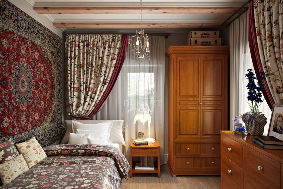 Уютная спальня в стиле Прованс