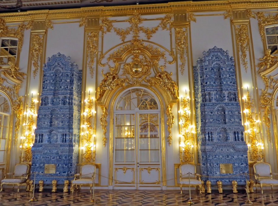 Комнаты Екатерининского дворца в Царском селе