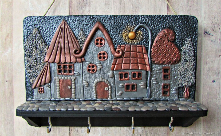 Gingerbread House Polimer Clay