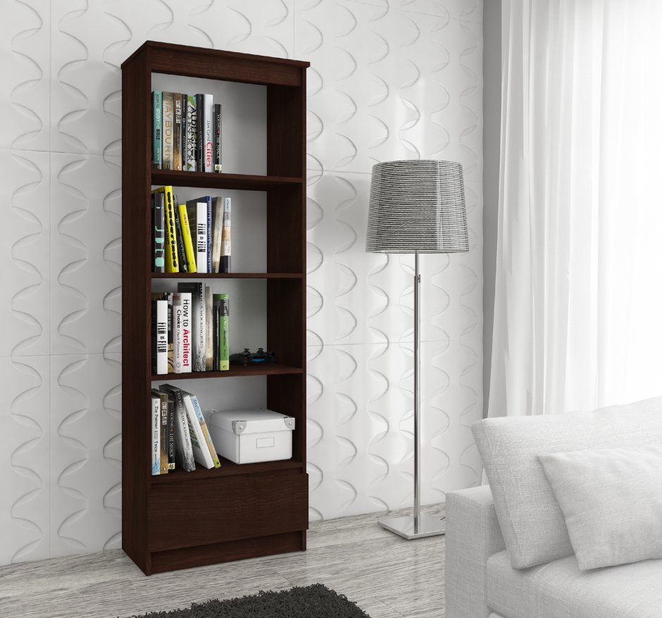 Книжный шкаф ikea венге