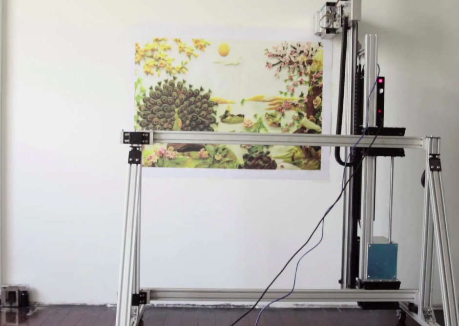 Вертикальный 3d принтер стены