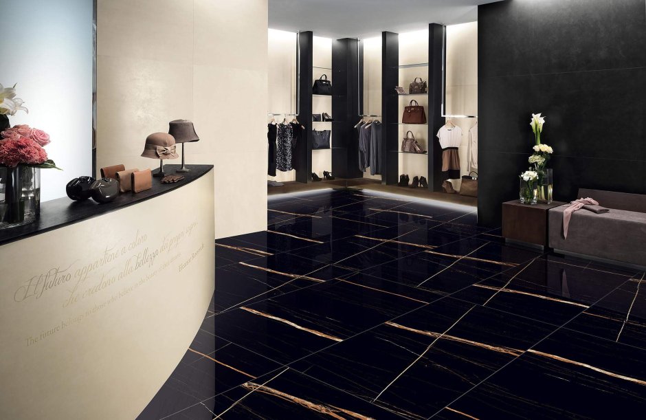 Керамогранит laparet Sahara Black черный 60x60 глянцевый